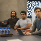 Martin Starr (left), Kumail Nanjiani, Thomas Middleditch